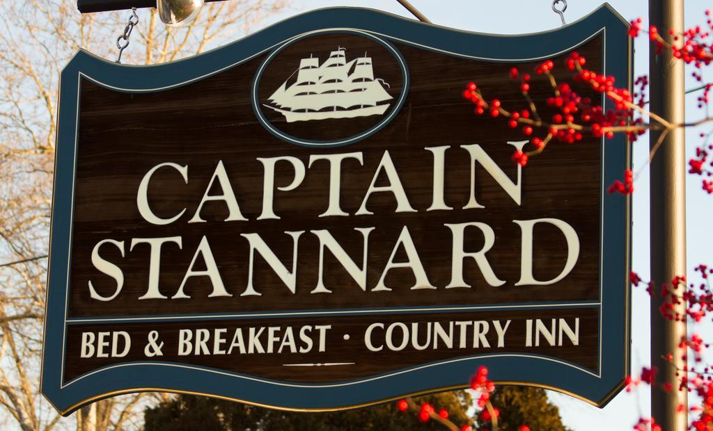 Captain Stannard House Bed And Breakfast Country Inn Westbrook Extérieur photo